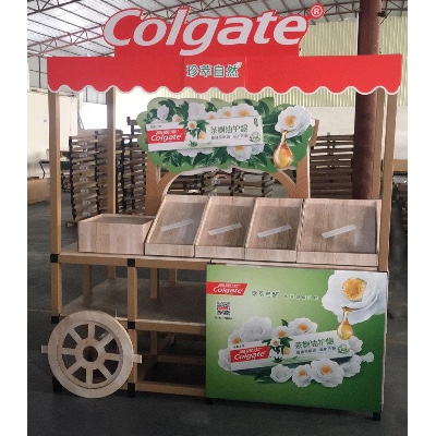 牙膏類車紙堆頭 牙膏類車紙堆頭