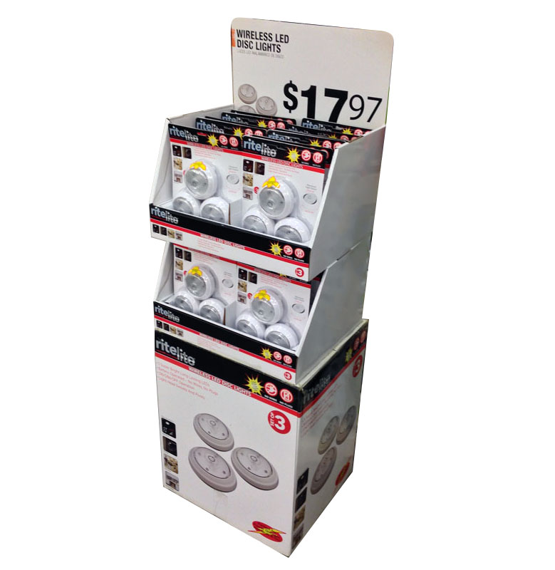 燈具類(lèi)紙展示架